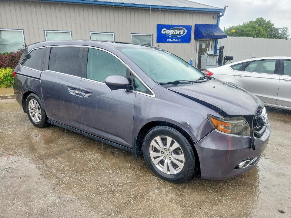 Photo 4 from auction – 2016 HONDA ODYSSEY with VIN 5FNRL5H67GB150557