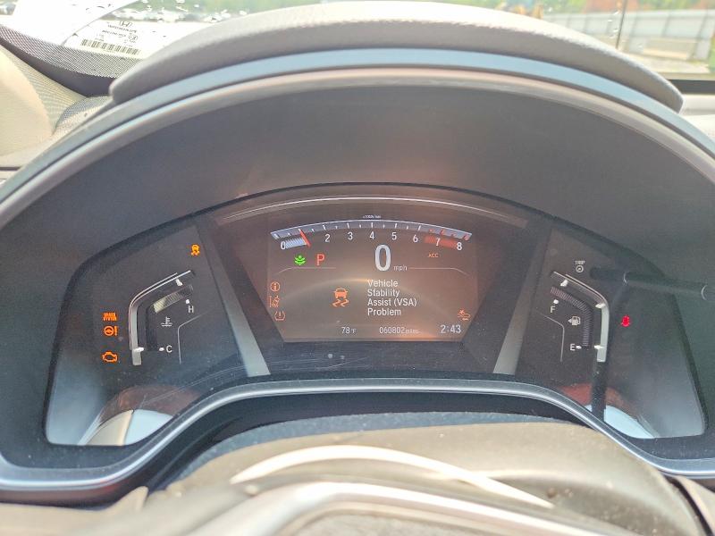 Photo 9 from auction – 2019 HONDA CR-V with VIN 5J6RW1H89KA030885