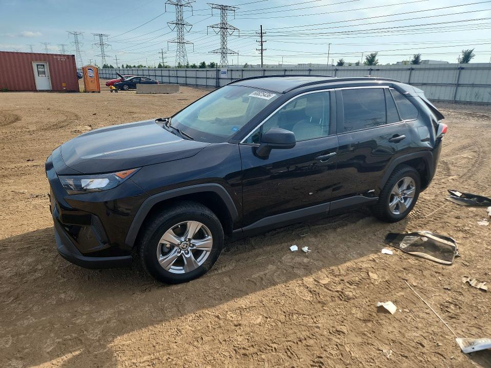 TOYOTA RAV4 2022 with VIN 4T3LWRFVXNU076993 - Photo from auction