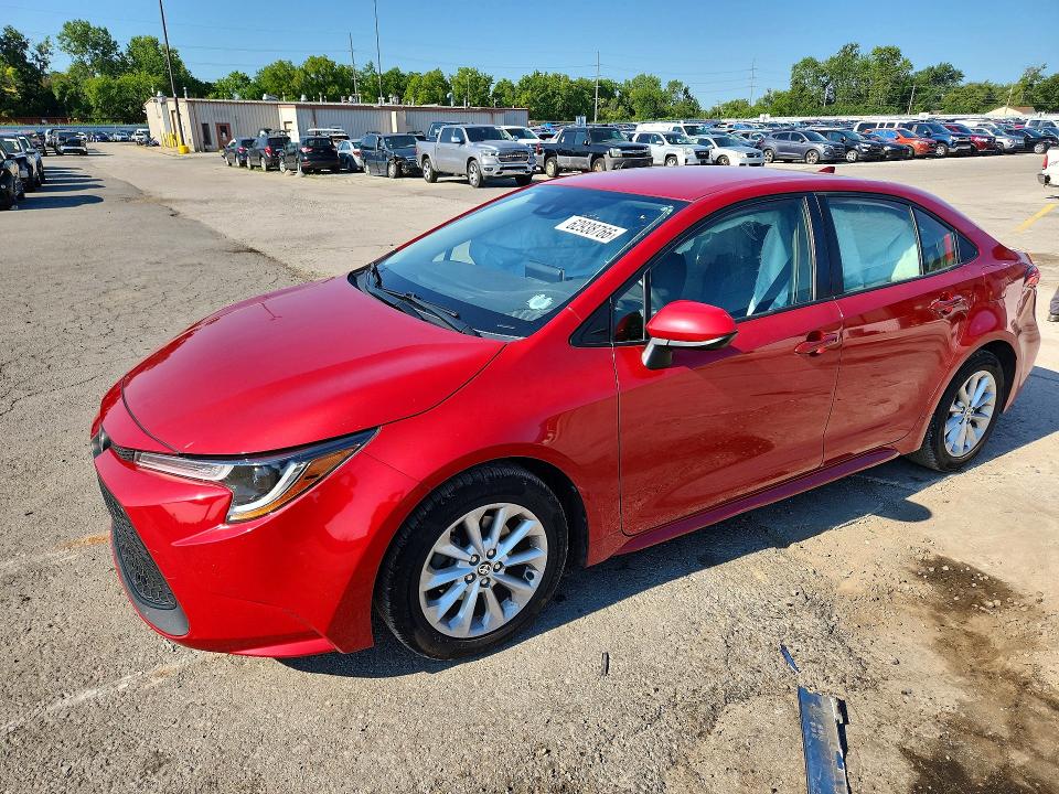 TOYOTA COROLLA 2021 with VIN JTDVPMAE8MJ132992 - Photo from auction