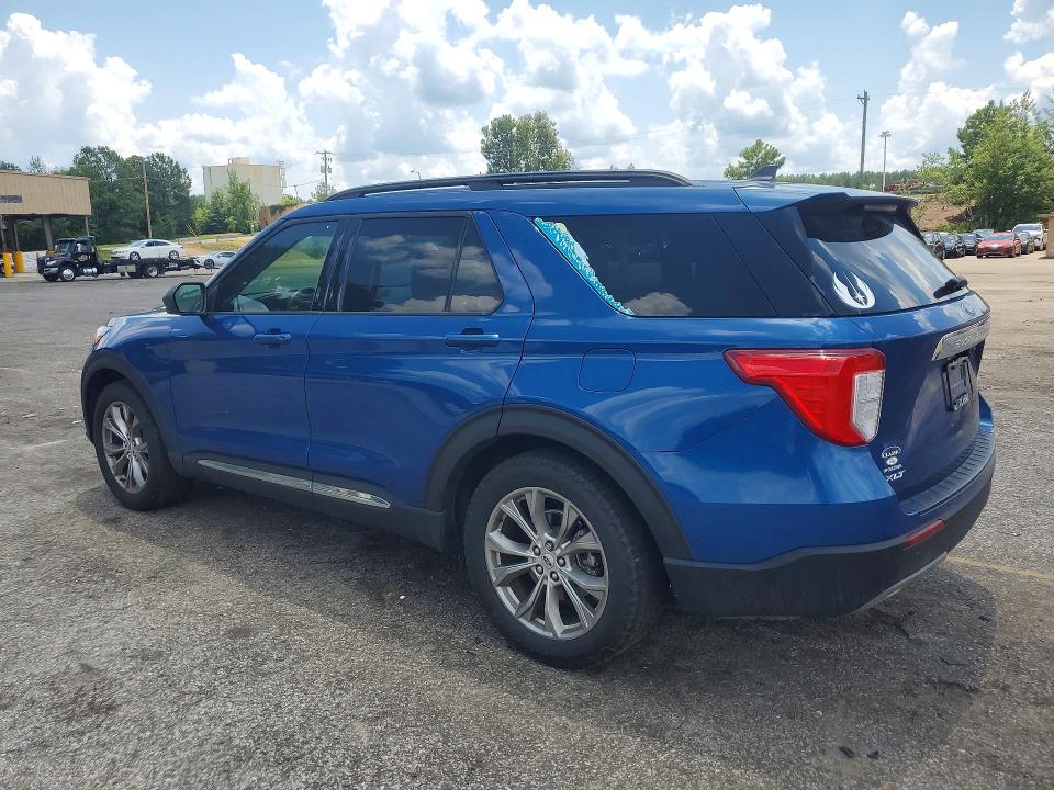 Photo 2 from auction – 2021 FORD EXPLORER with VIN 1FMSK7DH1MGB39302