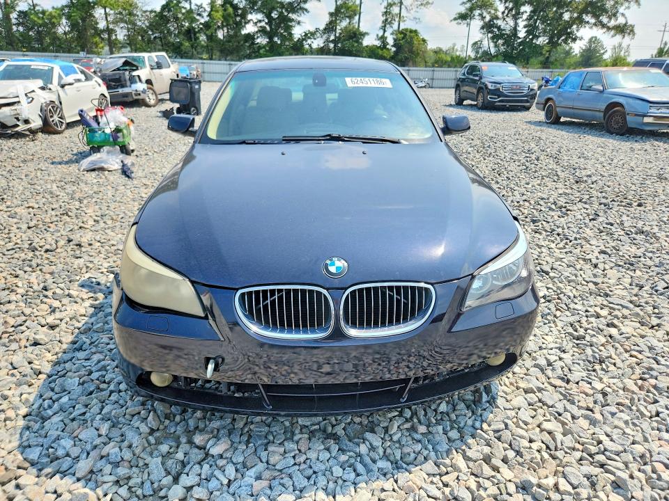 Photo 5 from auction – 2007 BMW 530 with VIN WBANE73507CM50891
