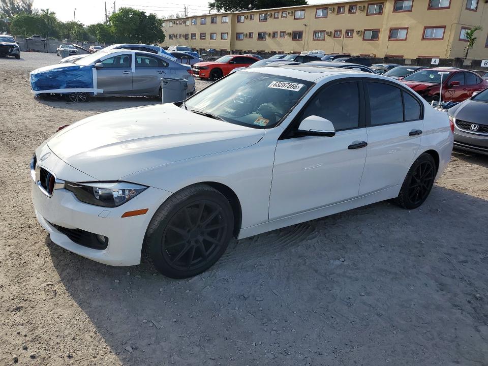 BMW 328 2014 with VIN WBA3B5C57EP652654 - Photo from auction