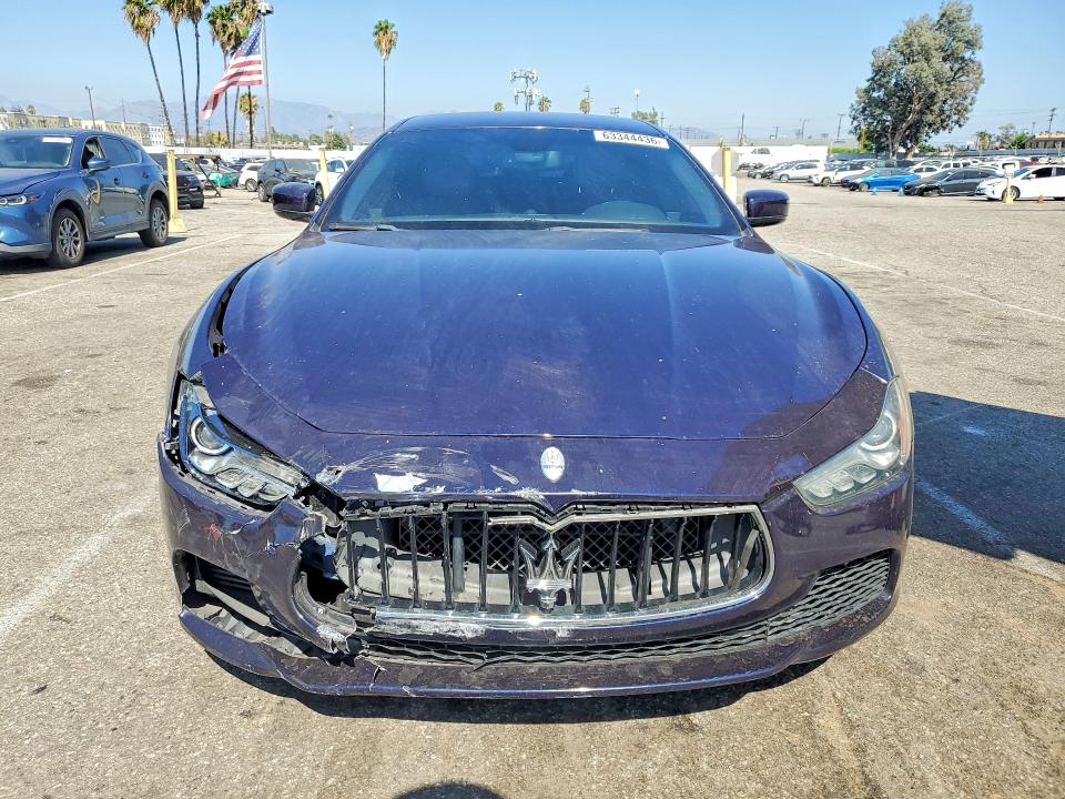 Photo 5 from auction – 2015 MASERATI GHIBLI with VIN ZAM57XSA4F1146237