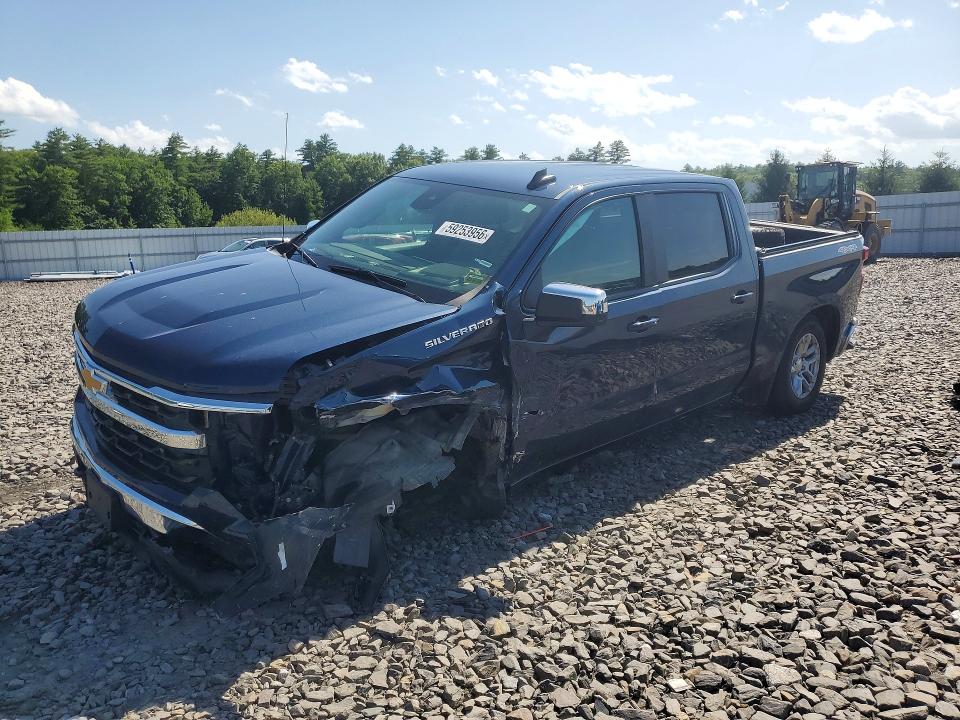 CHEVROLET SILVERADO 2022 with VIN 1GCPDKEK5NZ620886 - Photo from auction