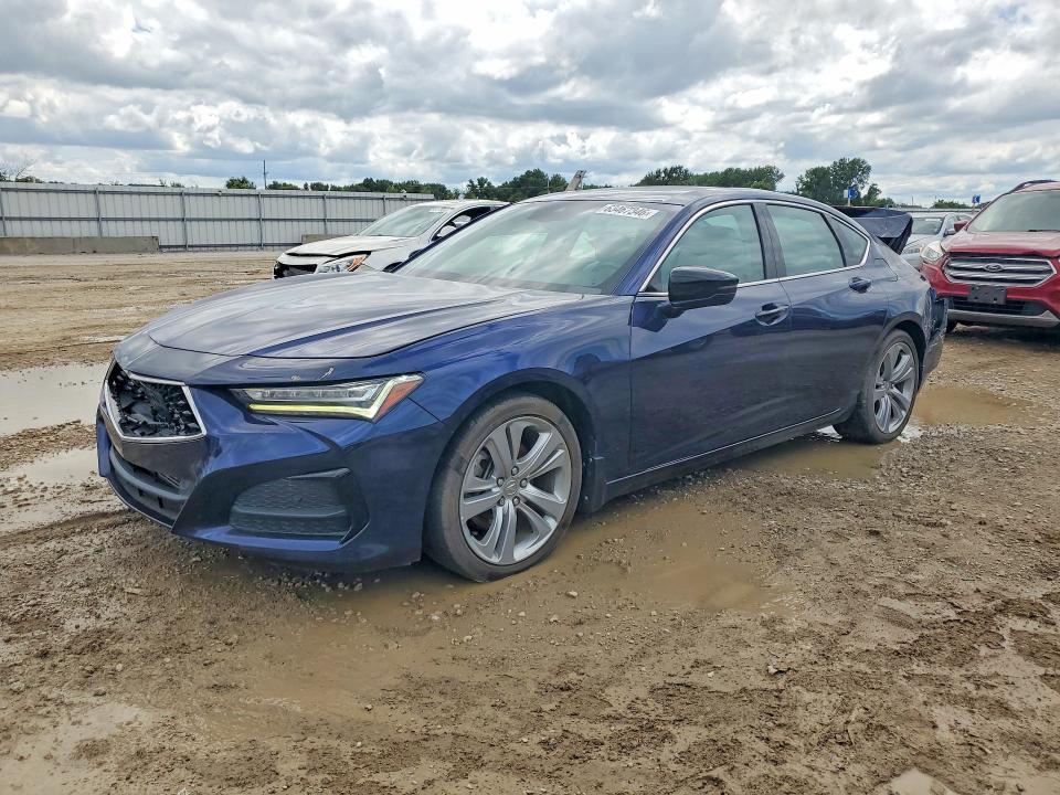 Photo 1 from auction – 2021 ACURA TLX with VIN 19UUB5F49MA010837