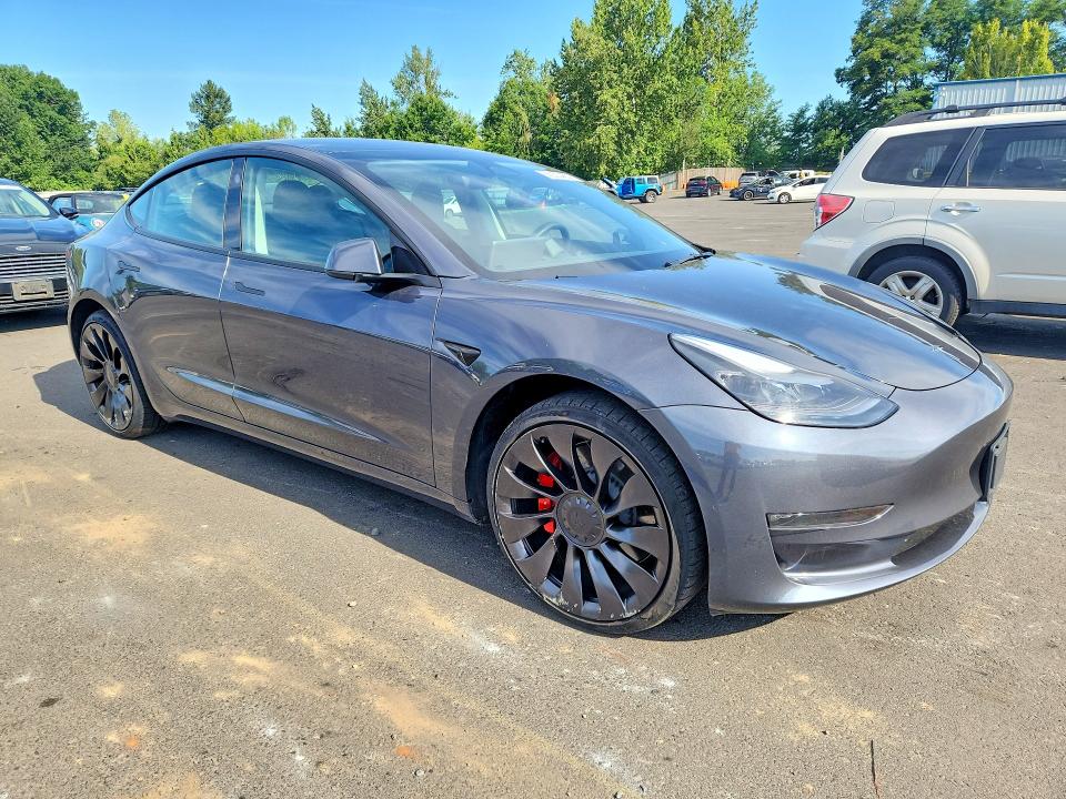 Photo 4 from auction – 2023 TESLA MODEL 3 with VIN 5YJ3E1EC5PF395473
