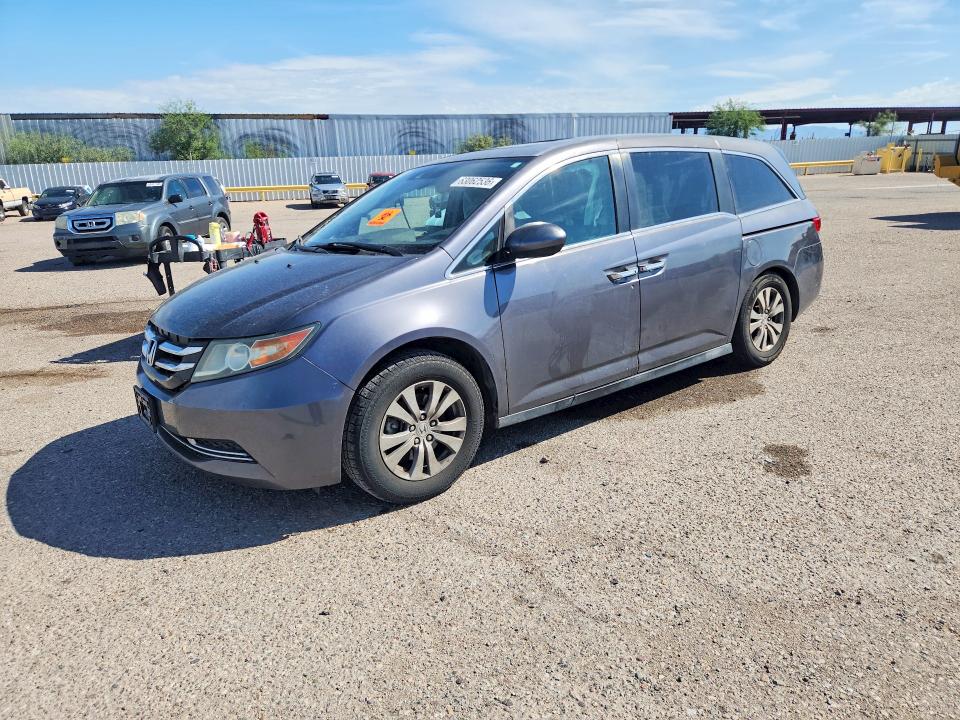 HONDA ODYSSEY 2015 with VIN 5FNRL5H6XFB070071 - Photo from auction
