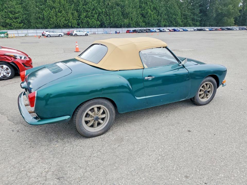 Photo 3 from auction – 1970 VOLKSWAGEN KARMANN GHIA with VIN 140210378