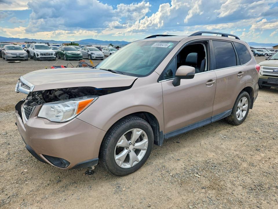 SUBARU FORESTER 2014 with VIN JF2SJAMC3EH407191 - Photo from auction