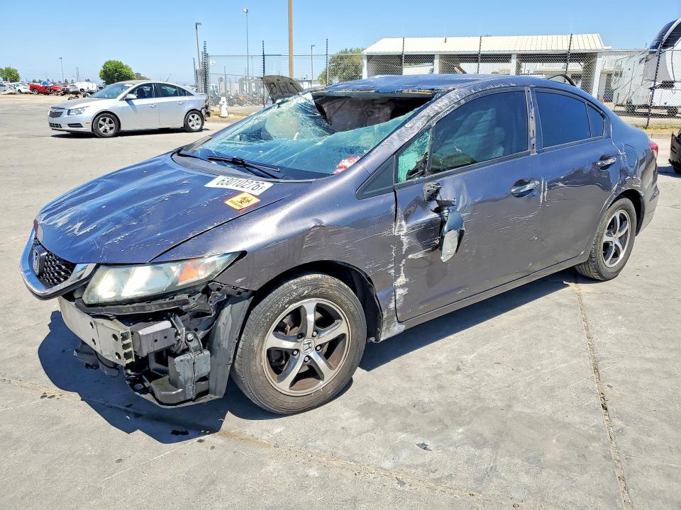 HONDA CIVIC 2015 with VIN 19XFB2F74FE246473 - Photo from auction