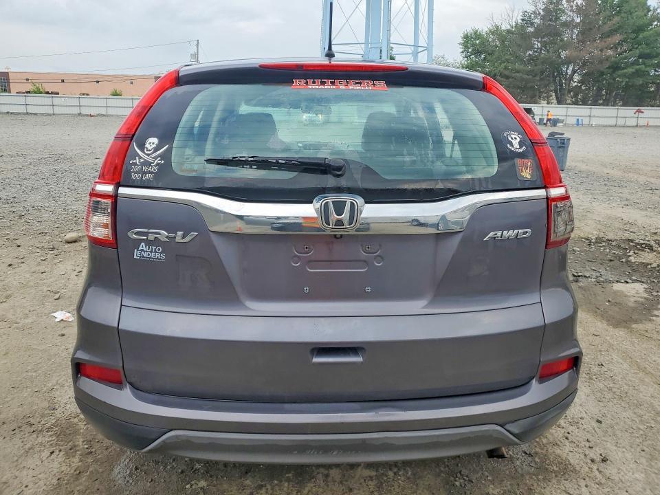 Photo 6 from auction – 2016 HONDA CR-V with VIN 5J6RM4H32GL121794