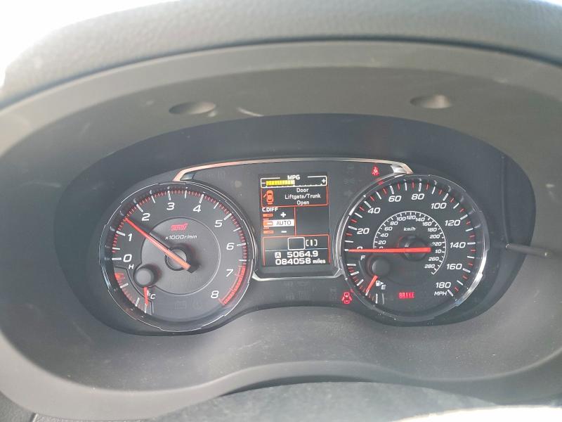 Photo 9 from auction – 2018 SUBARU WRX with VIN JF1VA2N65J9822467