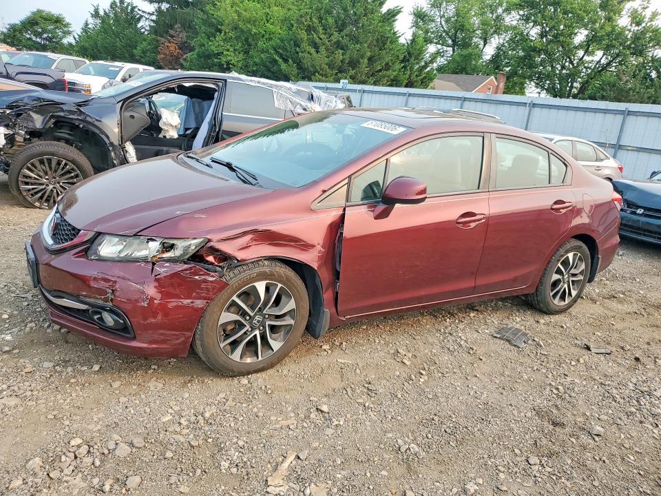 HONDA CIVIC 2013 with VIN 19XFB2F94DE200141 - Photo from auction