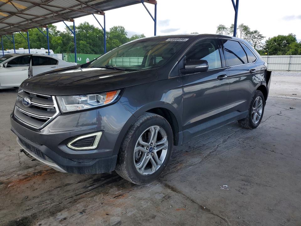 FORD EDGE 2017 with VIN 2FMPK3K80HBC24548 - Photo from auction