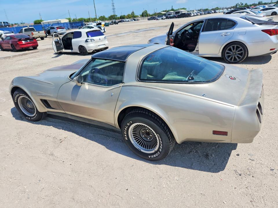 Photo 2 from auction – 1982 CHEVROLET CORVETTE with VIN 1G1AY0788C5121304