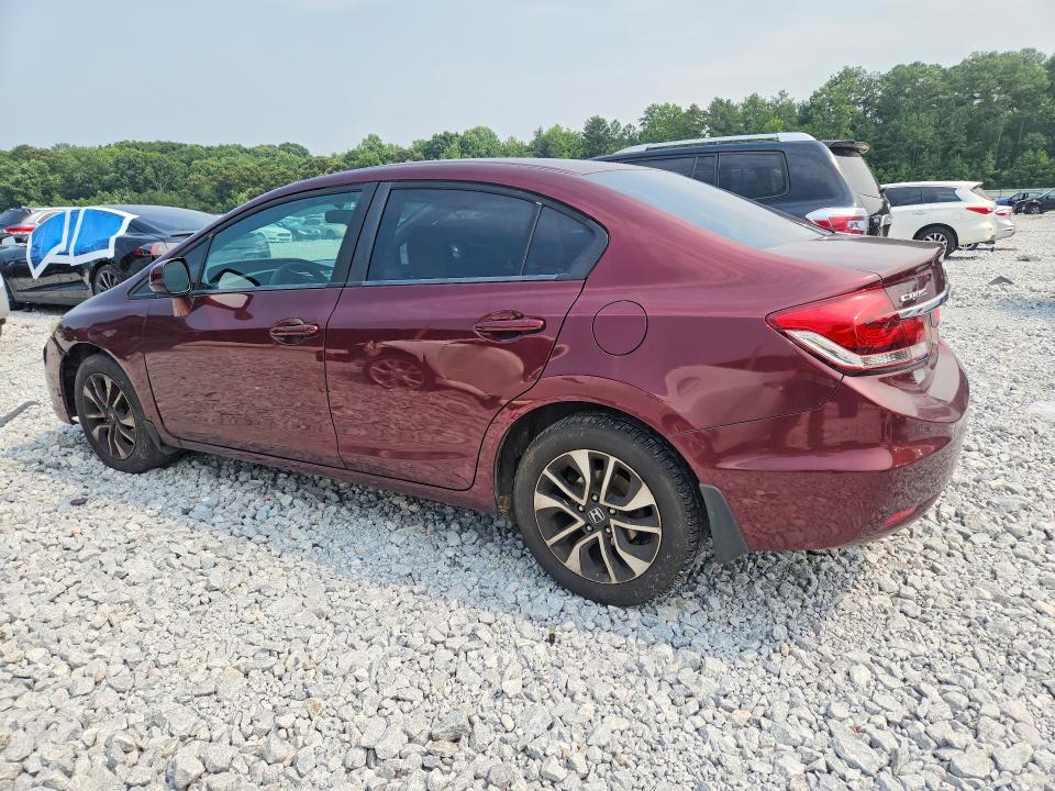 Photo 2 from auction – 2013 HONDA CIVIC with VIN 19XFB2F85DE069079