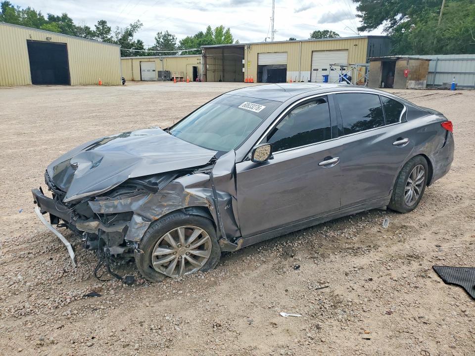 INFINITI Q50 2017 with VIN JN1CV7AR9HM681240 - Photo from auction