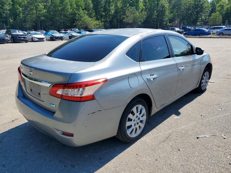 Photo 3 from auction – 2014 NISSAN SENTRA with VIN 3N1AB7AP4EY253731