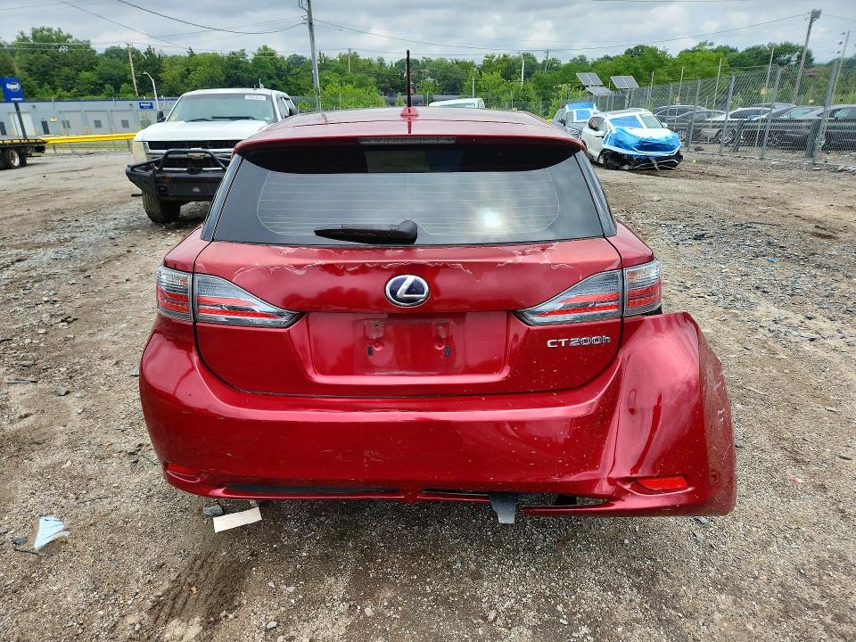 Photo 6 from auction – 2012 LEXUS CT with VIN JTHKD5BH8C2121279