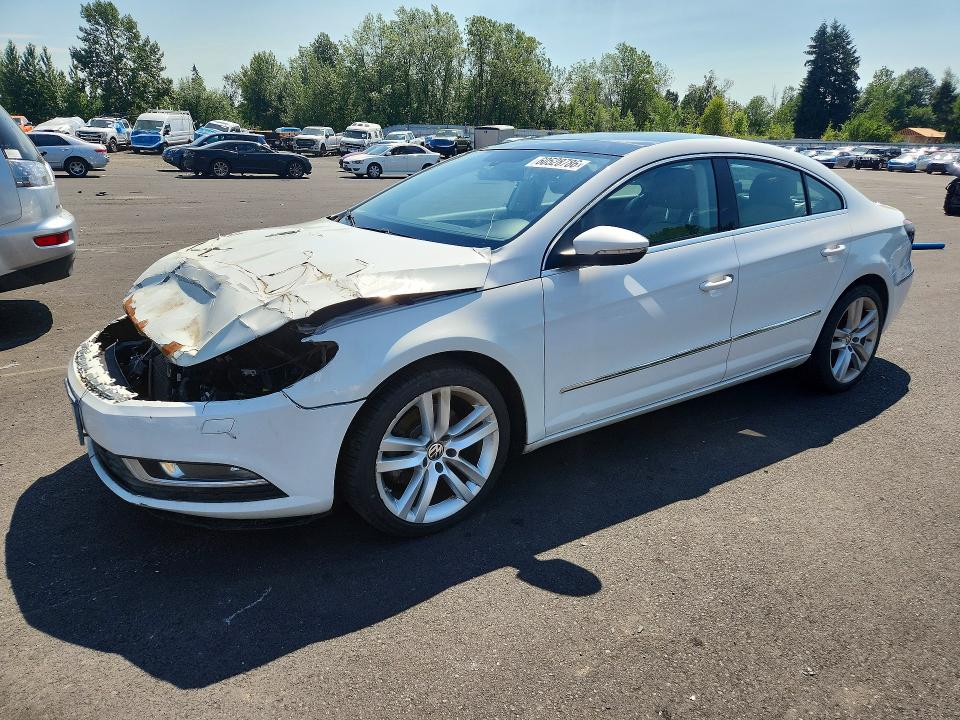 VOLKSWAGEN CC 2013 with VIN WVWRN7AN7DE504081 - Photo from auction