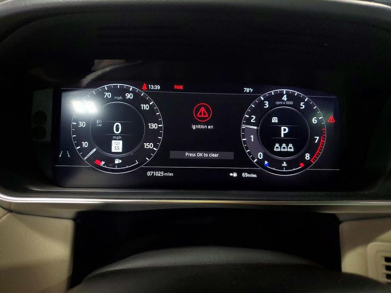Снимка 9 от търг – 2019 LAND ROVER RANGE ROVER SPORT с VIN SALWR2RU3KA875337