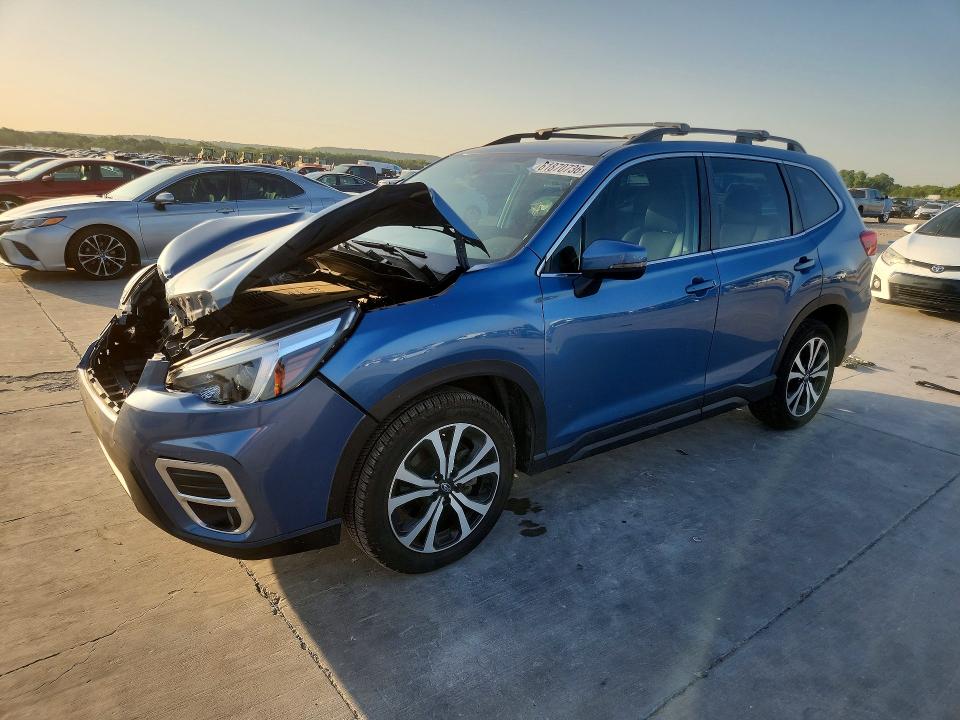 SUBARU FORESTER 2021 with VIN JF2SKASCXMH460646 - Photo from auction