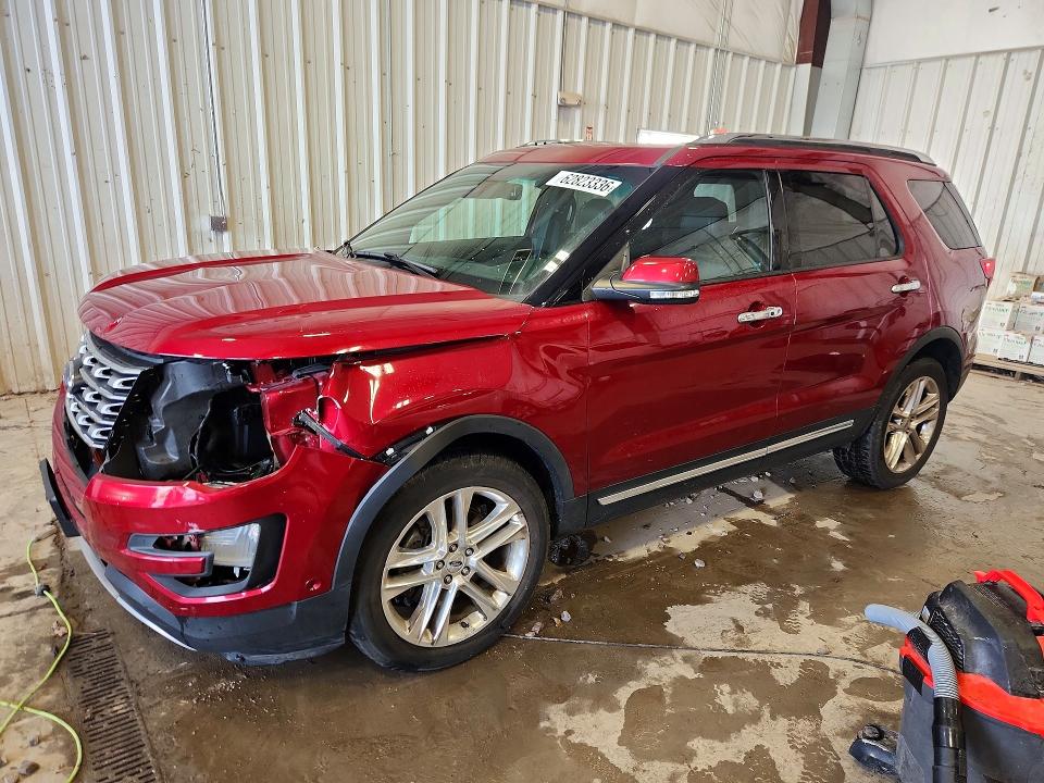 FORD EXPLORER 2017 with VIN 1FM5K8F82HGB60813 - Photo from auction
