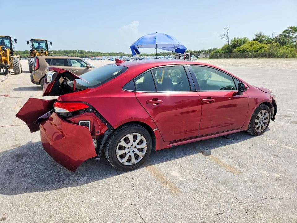 Photo 3 from auction – 2022 TOYOTA COROLLA with VIN JTDEPMAE3NJ201198