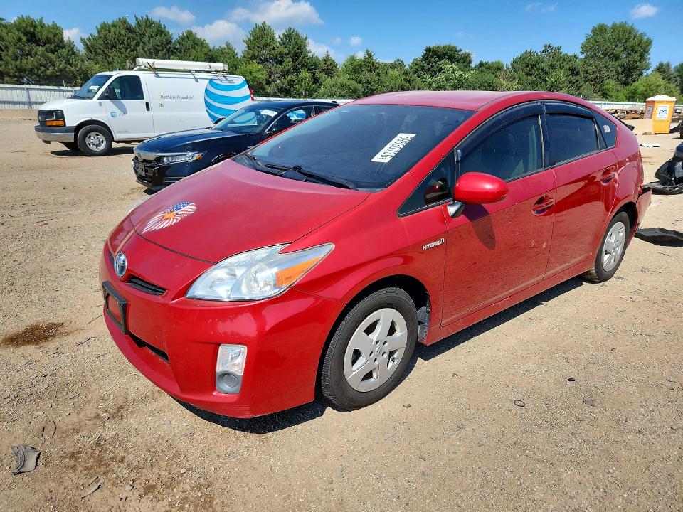 TOYOTA PRIUS 2010 with VIN JTDKN3DUXA0146500 - Photo from auction