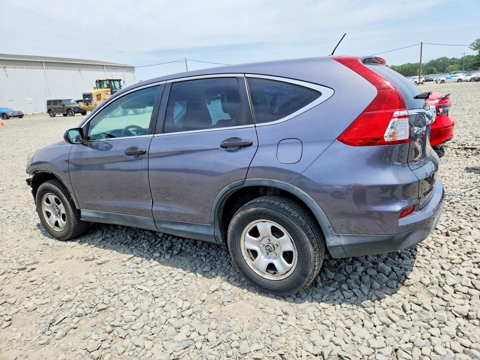 Photo 2 from auction – 2016 HONDA CR-V with VIN 5J6RM4H30GL130607