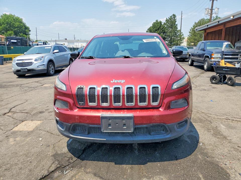 Photo 5 from auction – 2014 JEEP CHEROKEE with VIN 1C4PJLAB8EW314416