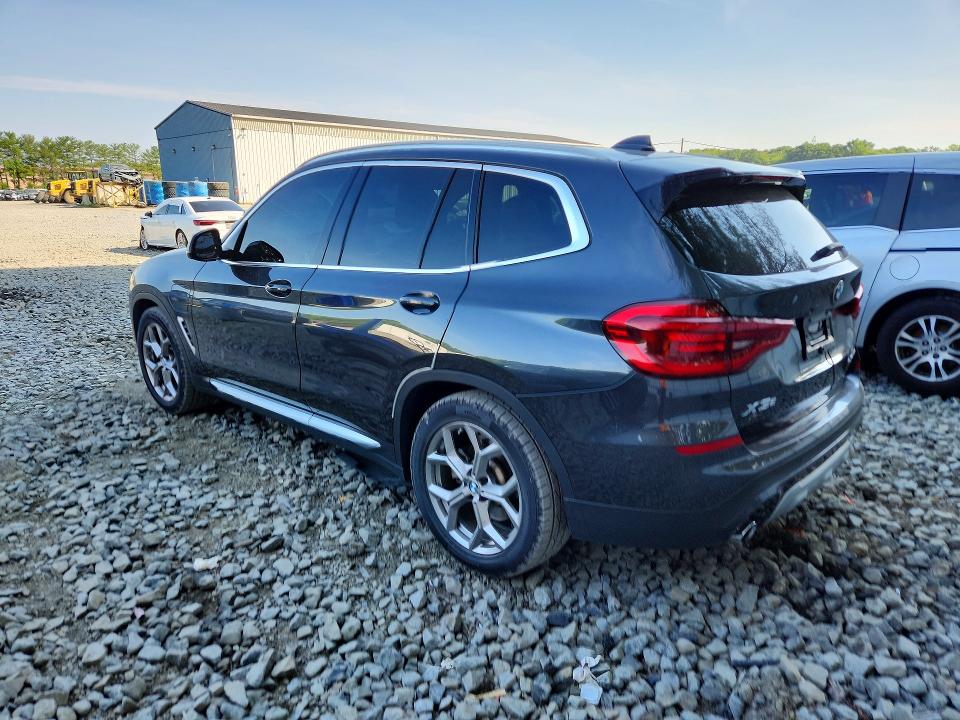 Photo 2 from auction – 2021 BMW X3 with VIN 5UXTS1C09M9H01258