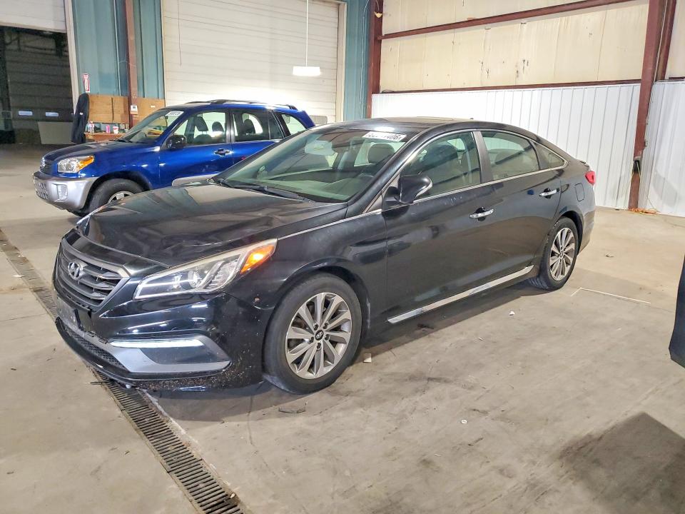 HYUNDAI SONATA 2017 with VIN 5NPE34AF8HH524812 - Photo from auction