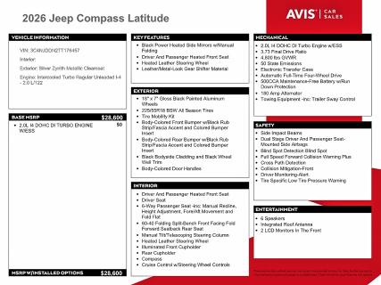 Photo 13 from auction – 2026 JEEP COMPASS with VIN 3C4NJDDN2TT176457