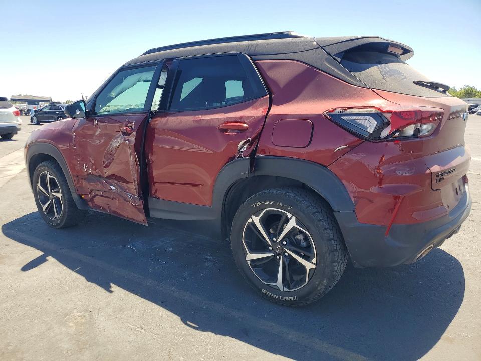 Photo 2 from auction – 2022 CHEVROLET TRAILBLAZER with VIN KL79MUSL7NB045150