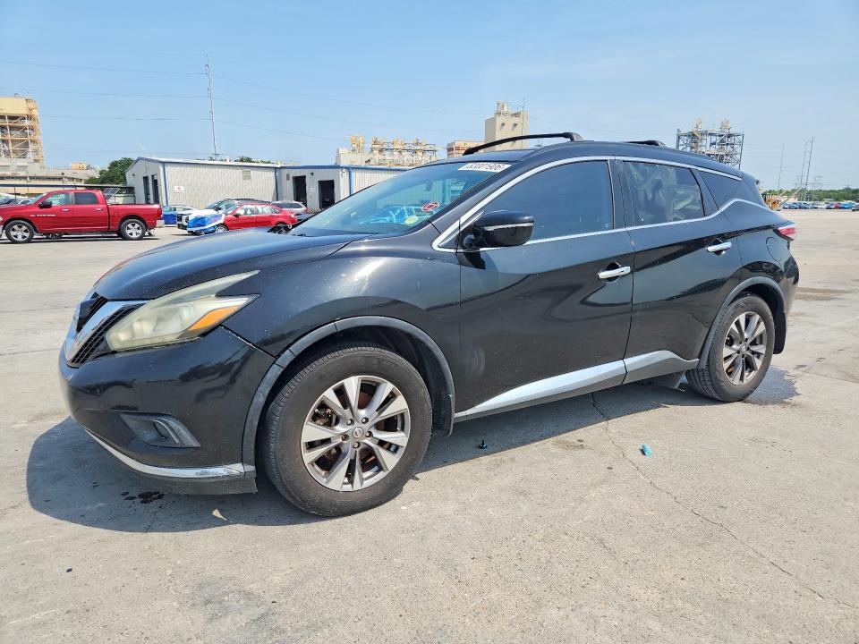 NISSAN MURANO 2015 with VIN 5N1AZ2MG2FN278161 - Photo from auction