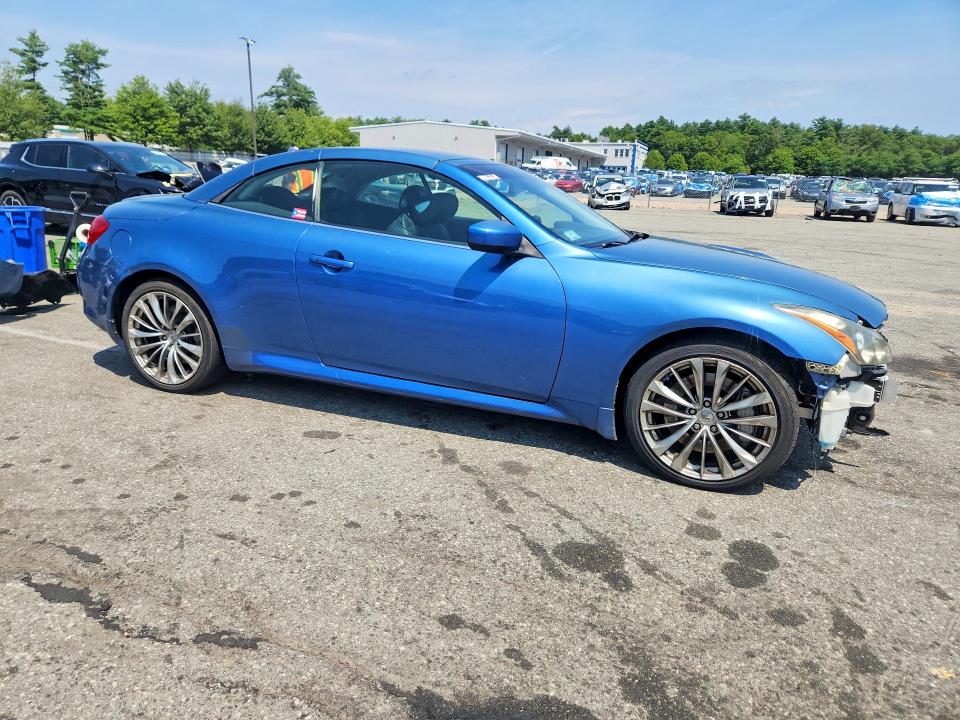 Photo 4 from auction – 2012 INFINITI G37 CONVERTIBLE with VIN JN1CV6FE5CM200263