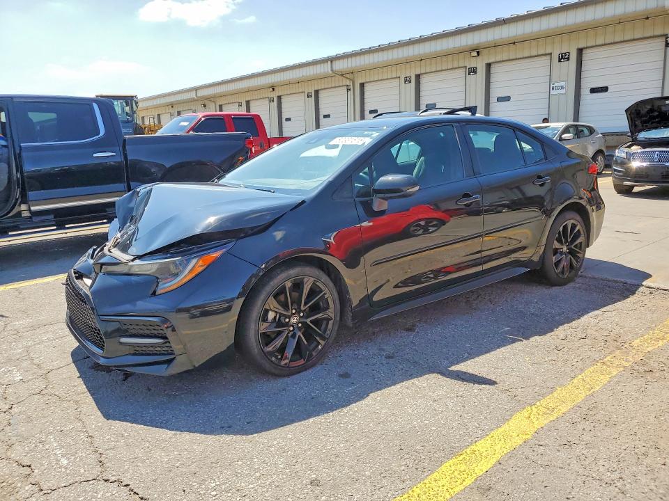 TOYOTA COROLLA 2020 with VIN 5YFS4RCE1LP039392 - Photo from auction