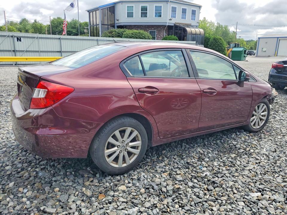 Photo 3 from auction – 2012 HONDA CIVIC with VIN JHMFB2F85CS003271
