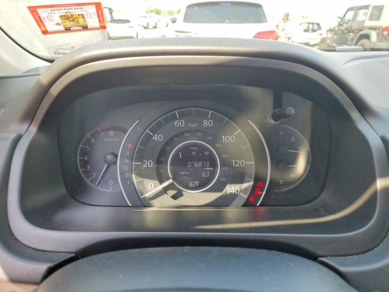 Photo 9 from auction – 2013 HONDA CR-V with VIN 5J6RM4H78DL069361