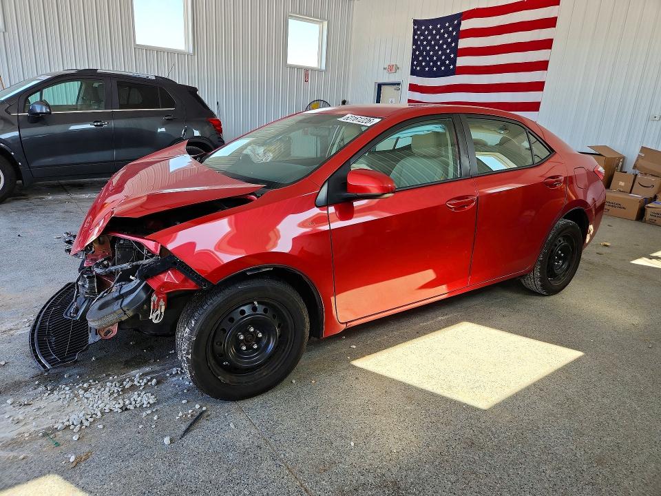 TOYOTA COROLLA 2015 with VIN 5YFBURHE4FP339893 - Photo from auction