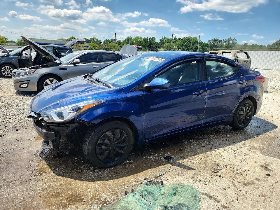 HYUNDAI ELANTRA 2016 with VIN 5NPDH4AE9GH737786 - Photo from auction