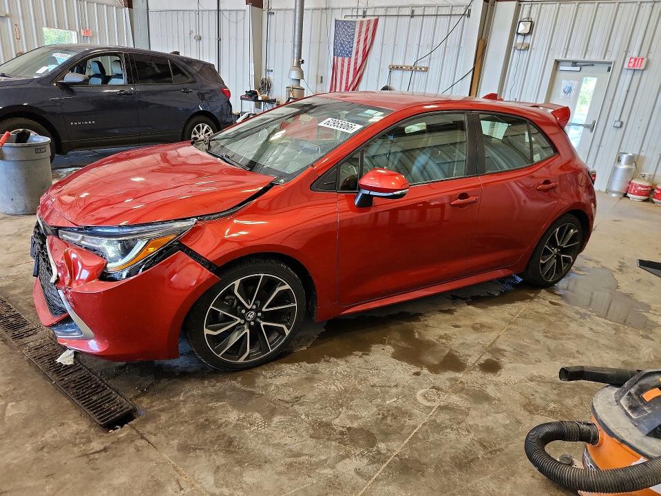 Photo 1 from auction – 2019 TOYOTA COROLLA HATCHBACK with VIN JTNK4RBE1K3041258