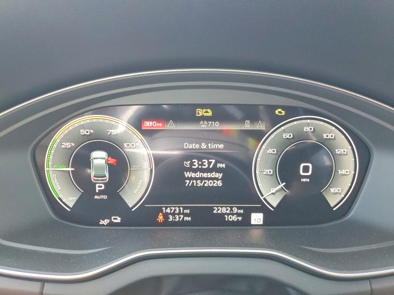 Photo 9 from auction – 2025 AUDI Q5 E with VIN WA1E2AFY5S2062904