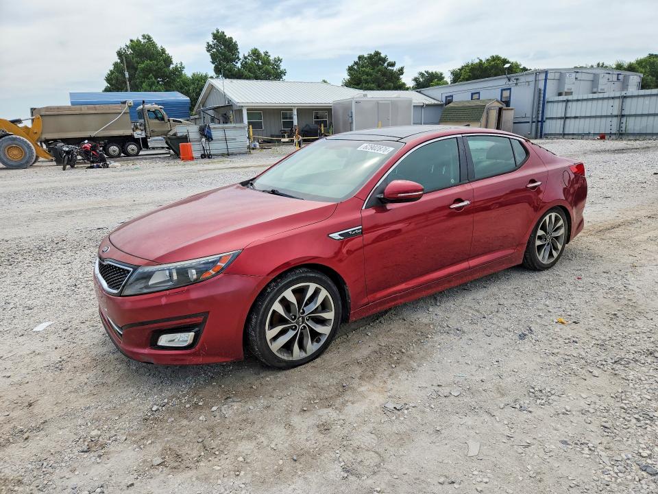 KIA OPTIMA 2015 with VIN 5XXGR4A67FG388785 - Photo from auction