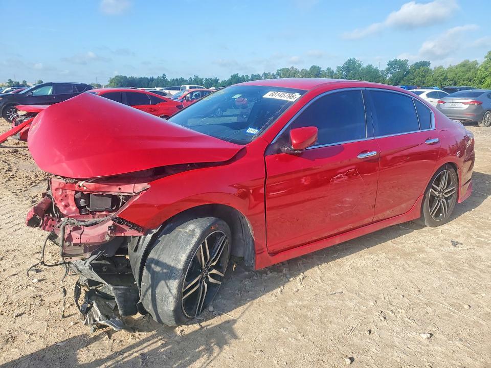 HONDA ACCORD 2016 with VIN 1HGCR2F54GA080880 - Photo from auction