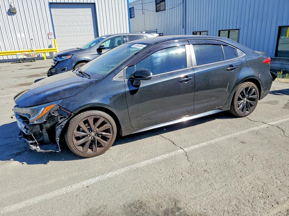 TOYOTA COROLLA 2021 with VIN 5YFS4MCE1MP093425 - Photo from auction