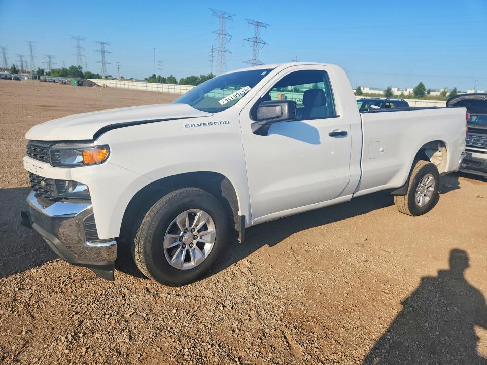 CHEVROLET SILVERADO 2021 with VIN 3GCNWAEF2MG364896 - Photo from auction
