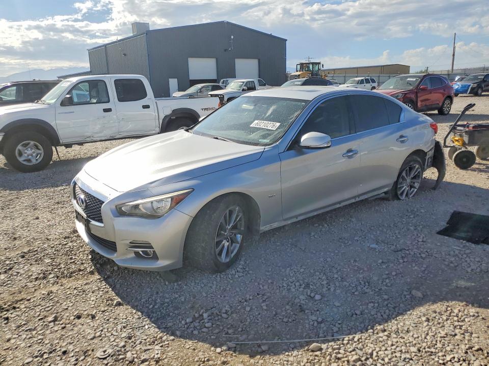 INFINITI Q50 2017 with VIN JN1EV7AR4HM838519 - Photo from auction